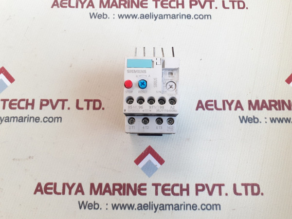 Siemens 3ru1116-0gb0 overload relay - IEC/EN 60 947-4-1, 690V