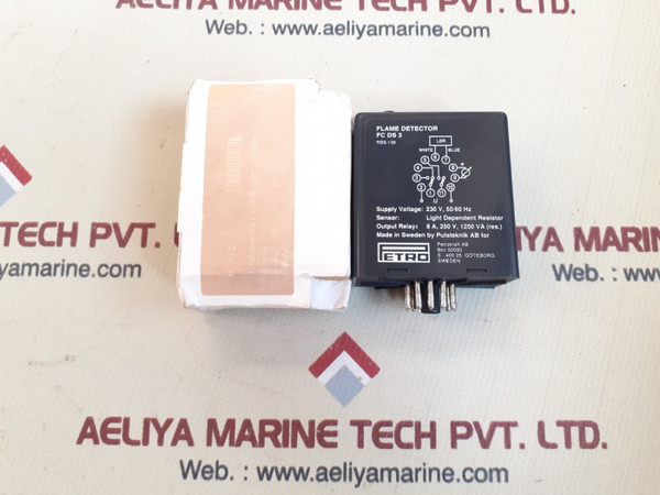 Petrokraft FC DS3 Flame Detector 230V 50/60Hz Sweden-made