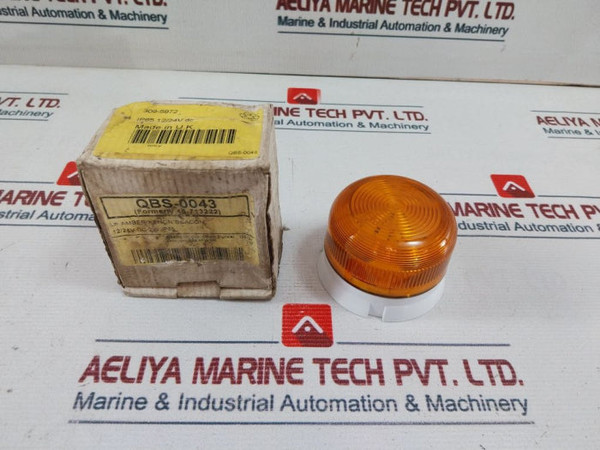 Klaxon Qbs-0043 Lp Amber Xenon Beacon 12/24V Dc