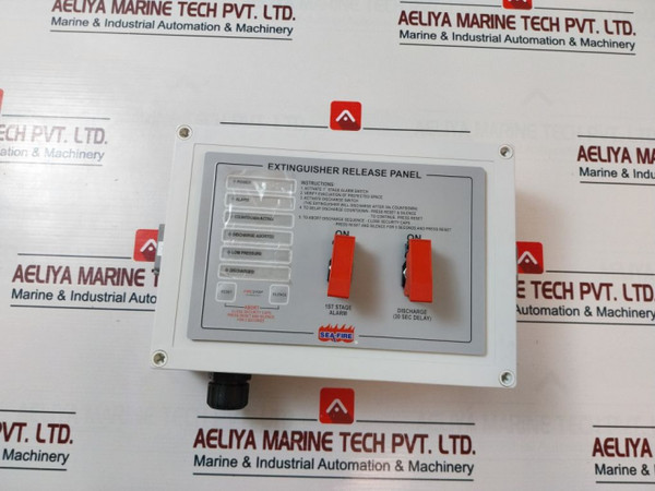 Extinguisher Release Panel Sea-fire Metalcraft -131-649