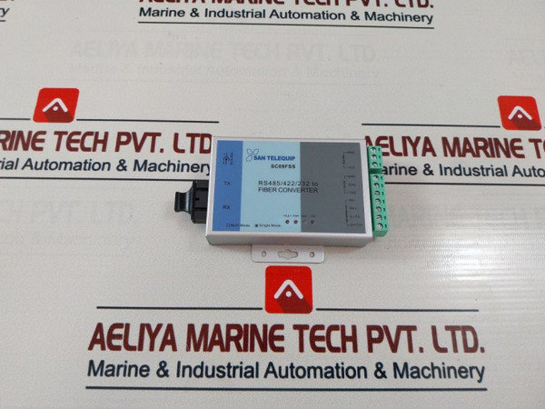 Fiber Converter San Telequip Sc09Fss S020 Sc 24
