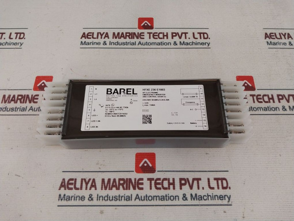 Emergency Inverter And Control Gear Ex - Barel