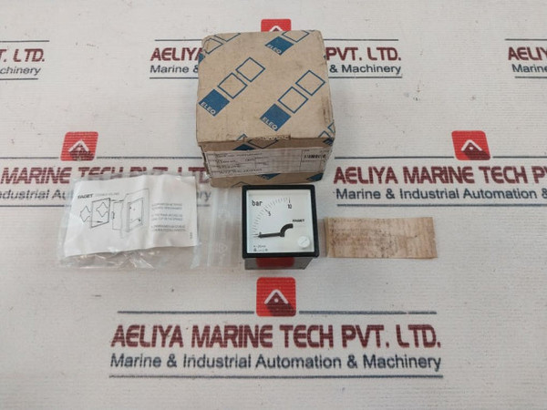 Faget 16444 Analog Panel Meter 0-10 Bar