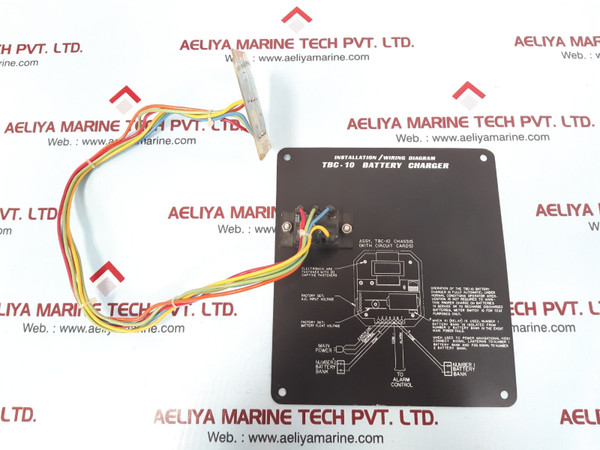 Tideland signal 349.1140 power circuit with tbc.10 battery charger
