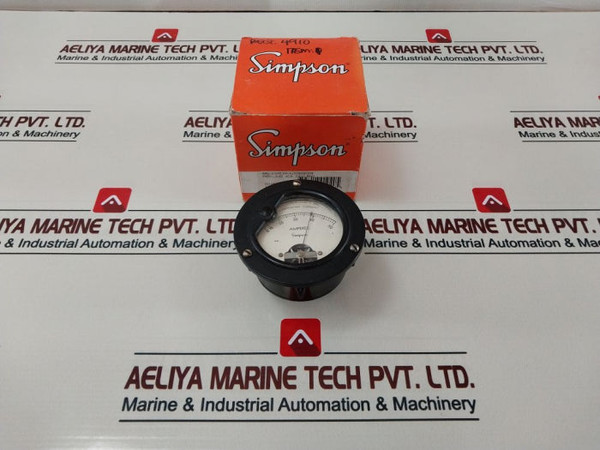 Simpson Sk525-626-5 Alternating Current Panel Meter 0-50 Amperes