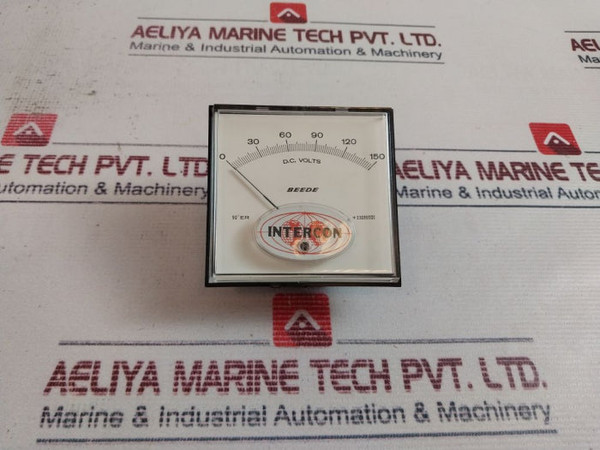 Beede Voltmeter 0-150 D.C. Volt 