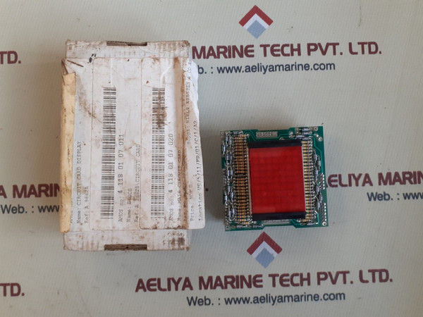 21/9662be card display f/serial f01 name diode