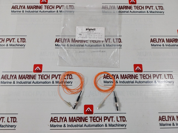 Lot Of 2X J69C00081P0200X Pigtail Lc/Pc 2M Fiber Optic Cable With Connector