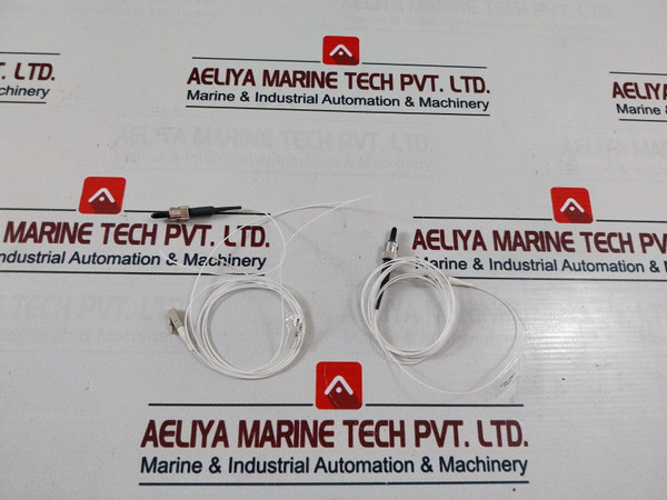 Lot Of 2X Lc50B2 Fiber Optic Pigtail Cable And Connector