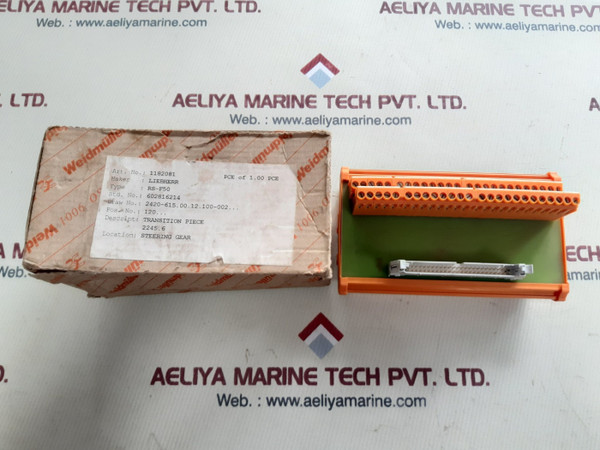 Weidmuller terminal board art.no:1182081 Liebherr rs-f50.