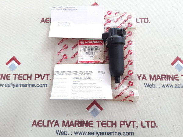 Norgren F07-200-A3MG 1/4 Filter - Made in Mexico