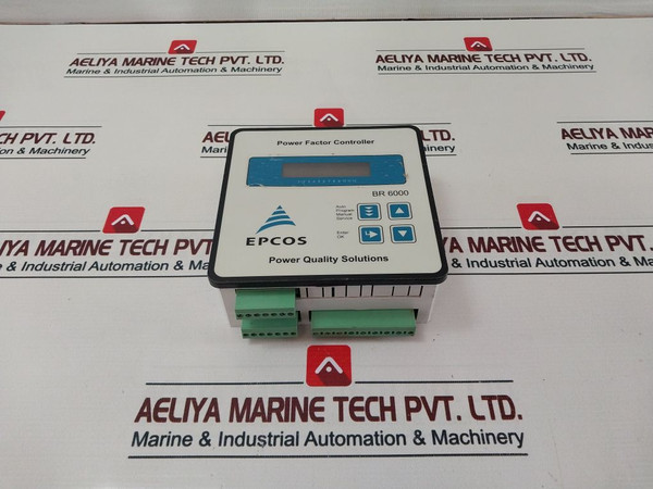 Epcos Br 6000 Power Factor Controller Br6000 Series 12 Stp V.5