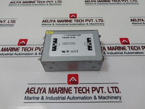 Schaffner Fn356-16-06 Power Line Filter 250V 50/60Hz