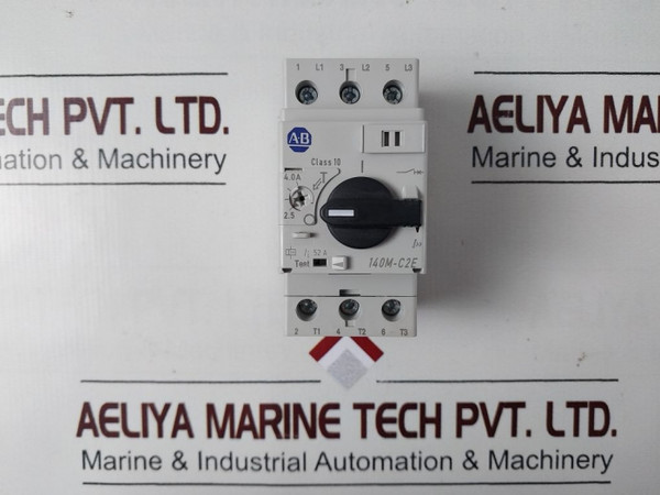 Allen-bradley 140M-c2E-b40 Motor Protector Circuit Breaker Ser: C