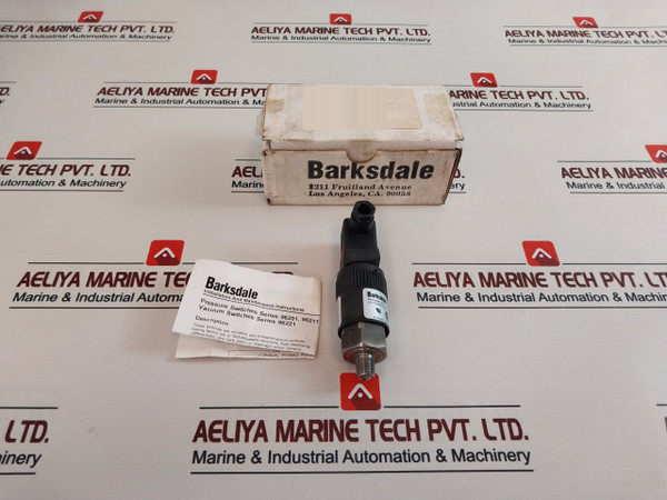 Barksdale T96211-bb5Ss-t2 96211 Compact Pressure Switch 1000 Psi 6.9 Mpa