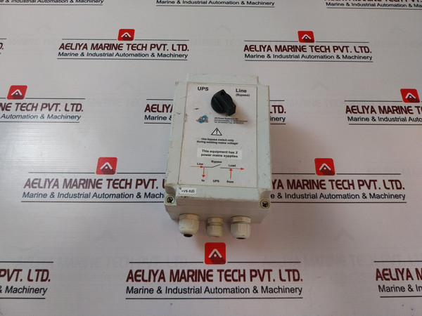 Aki Power Systems Ups Bypass Switch 20Amp. 300Vac At08F349