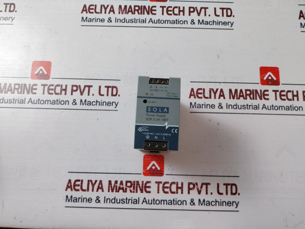 Sola Sdp2-24-100T Power Supply 115/230Vac 1.1/0.7A 50/60Hz