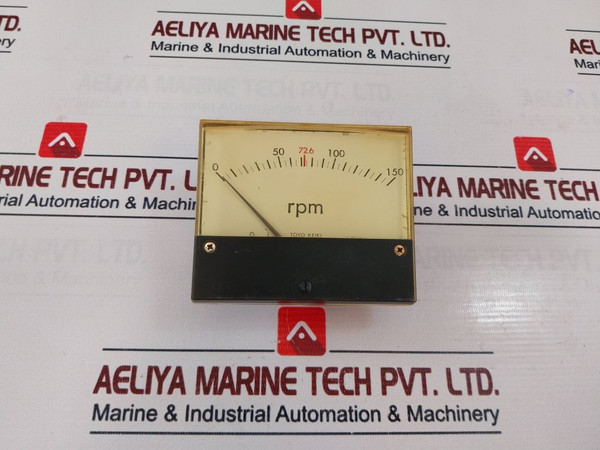 Toyo Keiki Dcf-12N Rpm Meter 0-150Rpm