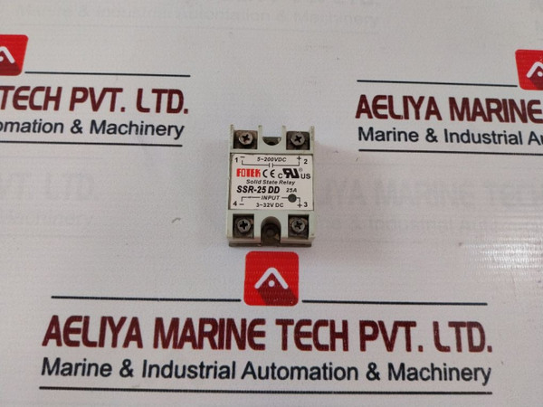 Solid State Relay Fotek Ssr-25Dd 25A 5~200Vdc