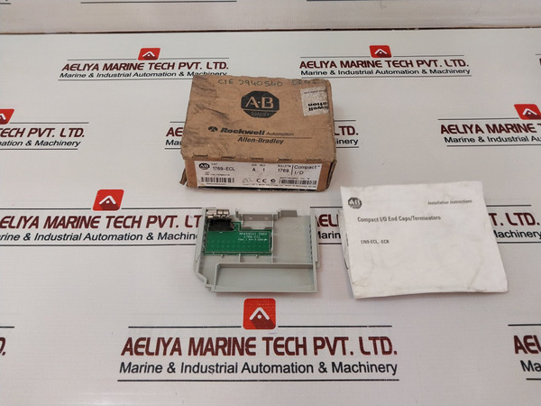 Allen Bradley/Rockwell 1769-ecl Compact I/O Left End Cap/Terminator
