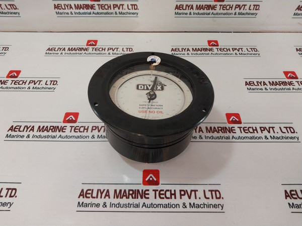 Seawater Gauge Divex Pneumo - Safety Pattern