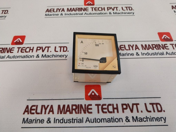 Analog Ammeter Lumel Ea17 0-100/200A Made In Poland