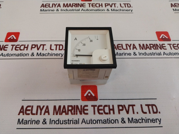 Gossen 0-30/60A Analogue Panel Meter