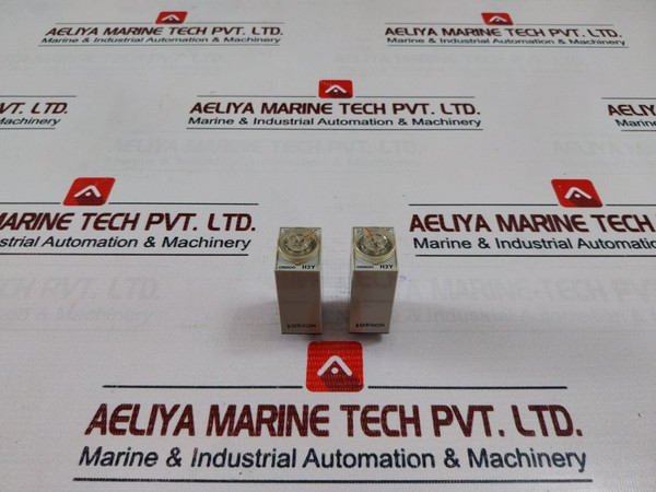 Lot Of 3X Omron H3Y Timer Relay 0-30 Sec