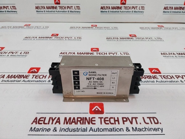 Samil Nft-408 Noise Filter 8A 500V Ac