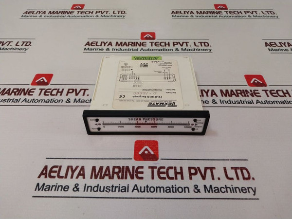 Texmate Fx-b101Q Horizontal Red Bargraph Analog Output Meter