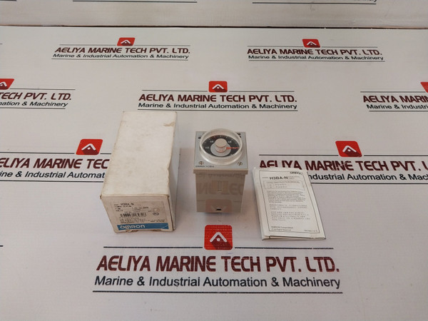 Omron H3Ba-n Solid-state Timer 0-1.2 Min 110Vac