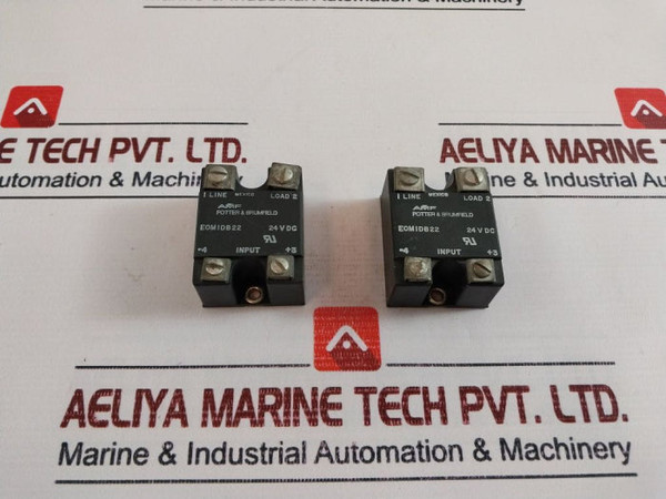 Lot Of 2X Potter & Brumfield Eomidb22 Solid State Relay 24V Dc