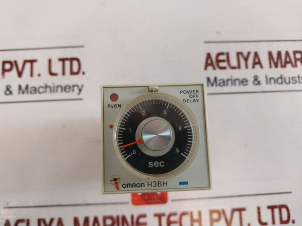 Omron H3Bh-8 Power Off Delay Timer 0.5 To 10 Sec 5A
