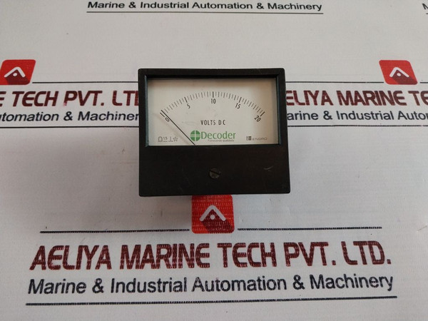 Enrgo 0-20 Volts Dc Analog Panel Meter Dc Voltmeter