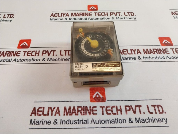 Omron H2E-d Old Timer 100/110 Vac 50/60 Hz
