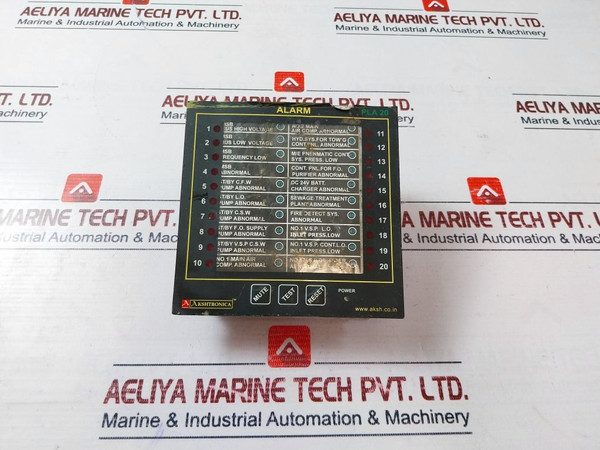 Akshtronica Pla20 Alarm Annunciator Maritime