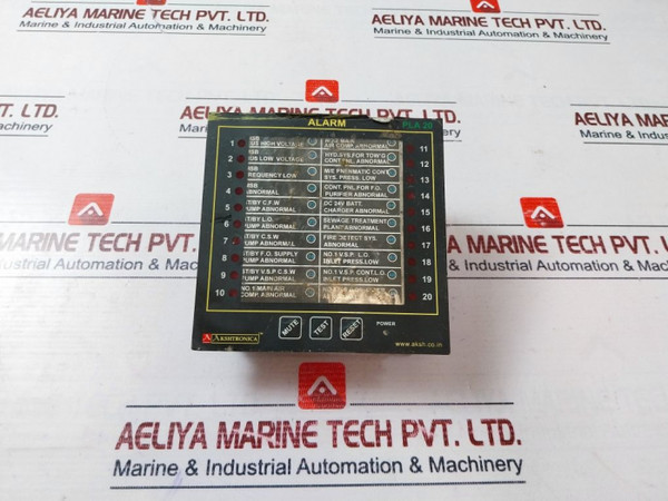 Marine Alarm Annunciator Akshtronica Pla20 - Akshtronica-India
