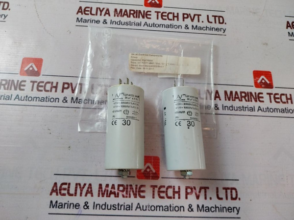 Lot Of 2X Arcotronics 1.27.4Ac3 Mkp Capacitor En60252-1