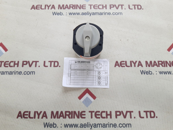 Efe-semitrans a2/16s+z51 rotary switch 1271607a - Equipamentos Eletricos SA