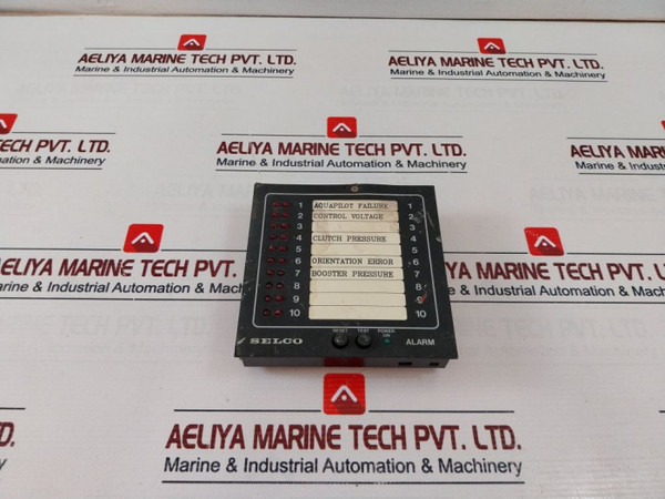Selco Alarm Annunciator M1000-29-01 24 Volts