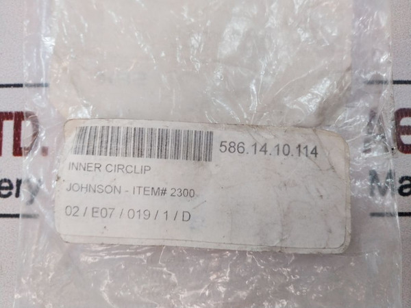 Lot Of 6X SPX Johnson 3.84879.11 Internal Circlip