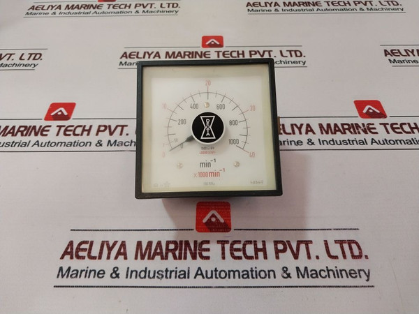 Deuta Eqg 9/8A Tachometer Gauge 0-1000 Min-1