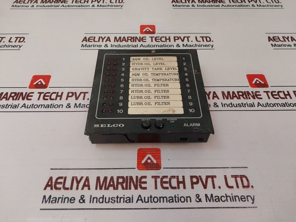 Selco M1000 Alarm Annunciator 24 Volt