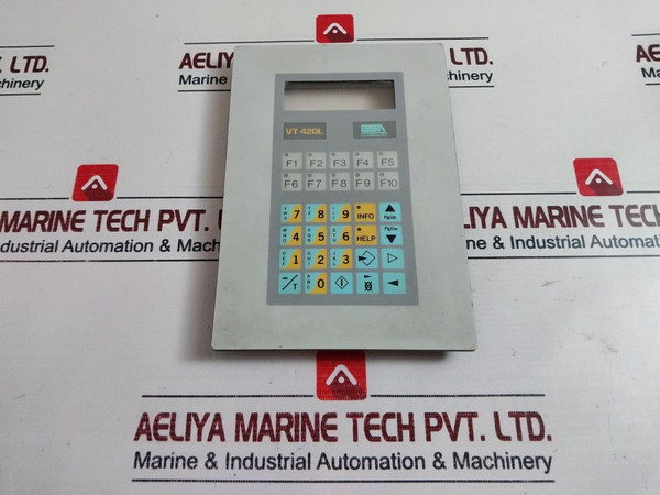 Esa Vt 420L Operator Interface Panel