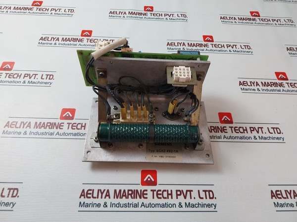 Siemens 6Ga2 492-1A Automatic Voltage Regulator Hbg 13190503