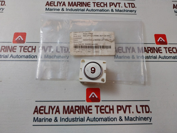 Dewhurst Ele952.005.0035 Red 24V Pax Lift Car Panel Button Dk9