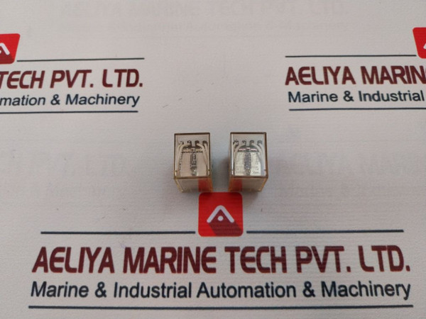Lot Of 2X Omron My4Z Relay 24V Dc