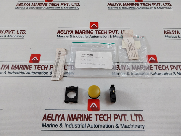 Moeller M22-led230-w Push Button Round Yellow Pilot Light