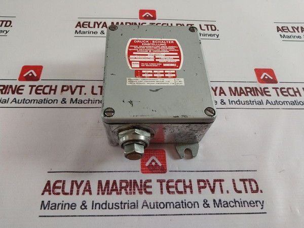 Barksdale B1T-h32Ss Adjust Pressure Switch 331 Bar