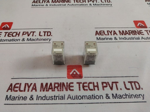 Lot Of 2X Omron My2N-d2 Relay 10A 250V
